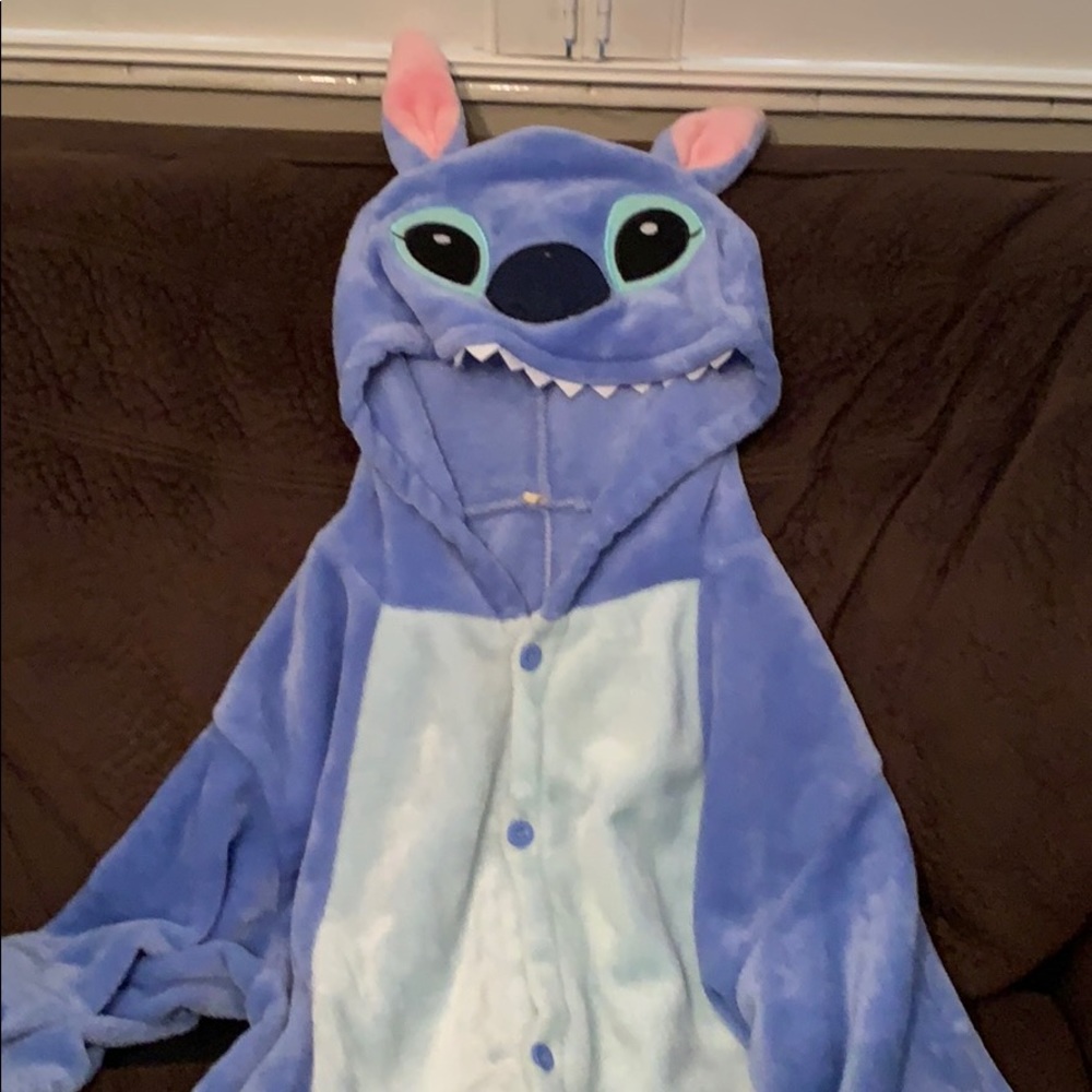 Adult Medium Unisex Stitch Onesie